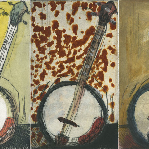 Old rusty banjo
mixed media
sold